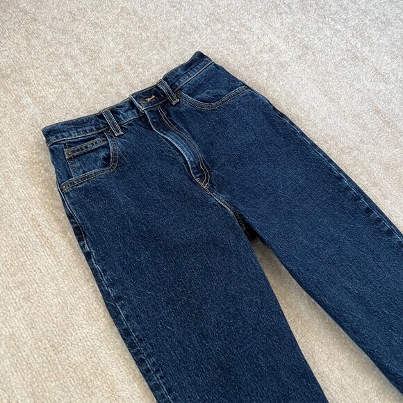 Levi's Premium 70s High Rise Slim Straight Jeans 26 Blue - Picture 3 of 10